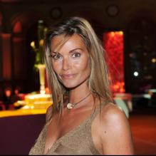 <p>Ingrid Chauvin lors du cocktail de rentrée de TF1 au Palais Brongniart à Paris le 13 septembre 2010</p>