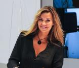 Ingrid Chauvin lors du Paris Motor Show le 7 octobre 2010