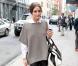 Olivia Palermo en skinny en cuir adopte un look citadin plus que parfait et  upgrade  son look avec un sac Chloé.