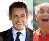 Nicolas Sarkozy et Louis de Funès