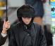Vanessa Paradis sous la pluie pour  Fading Gigolo  à New York, le 24 octobre 2012 à New York.