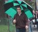 John Turturro acteur et réalisateur du film est aussi sous la pluie à New York, le 24 octobre 2012.