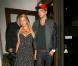 Paris Hilton et River Viiperi sortent du restaurant Madeo à West Hollywood le 30 octobre 2012