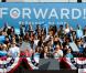 Eva Longoria dans le Nevada oeuvre pour la réélection de Barack Obama lors d'un meeting. Le 1er novembre 2012