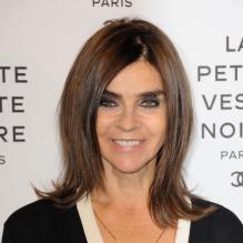 Carine Roitfeld au vernissage de La Petite Veste Noire à Paris, le 8 novembre 2012.