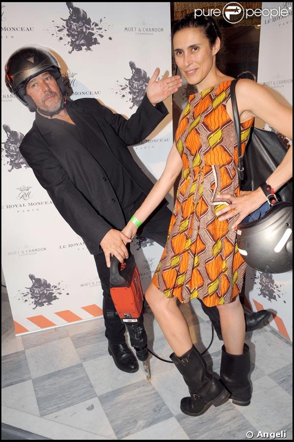 Philippe Starck et sa femme Yasmine