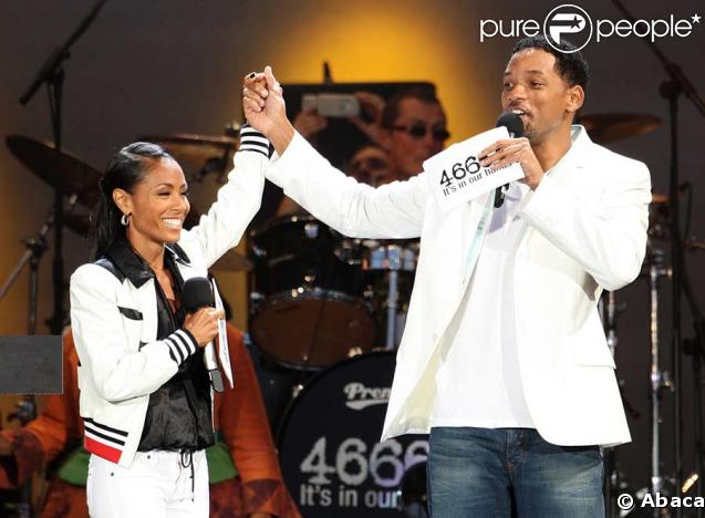 au concert-événement de Mandela