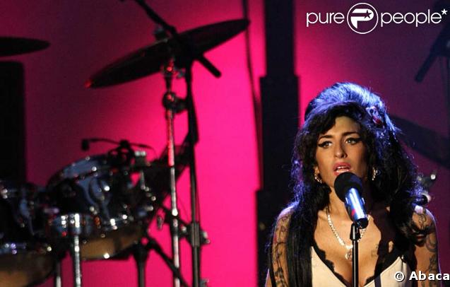 Amy Winehouse au concert-événement de Mandela