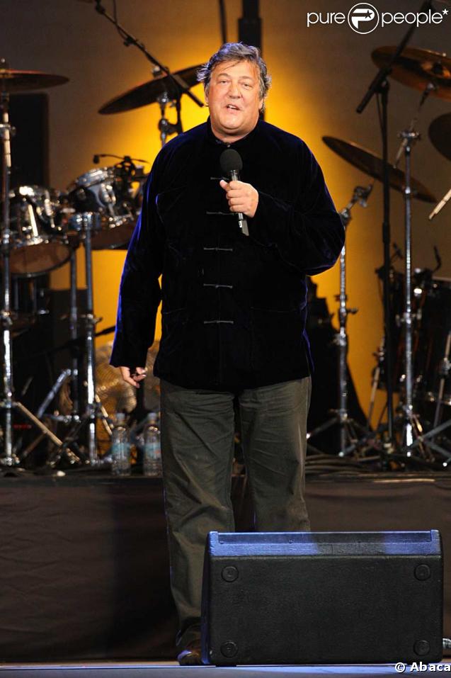 Stephen Fry au concert-événement de Mandela