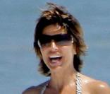 Lisa Rinna, à la plage et en famille !