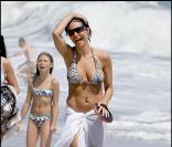 Lisa Rinna, à la plage et en famille !