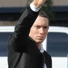Eminem à Los Angeles en janvier 2011.