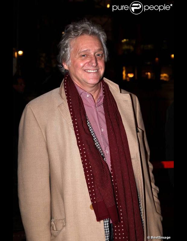 Gilbert Rozon à paris le 21 novembre 2011, pour l'avant-première du film Hollywoo. 