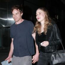 Michael C. Hall et sa petite amie Morgan Macgregor font une virée shopping à Hollywood, le 30 octobre 2012.