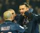 Zlatan Ibrahimovic lors de la victoire du PSG face à l'Olympique Lyonnais au Parc des Princes à Paris le 16 décembre 2012. Une victoire décisive qui permet au PSG de prendre la tête de la Ligue 1