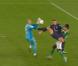 Zlatan Ibrahimovic et son coup de pied kung-fu fighting lors du match entre le PSG et Saint-Etienne le 3 novembre 2012 au Parc des Princes à Paris