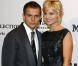 Mena Suvari et Simone Sestito à Rome, le 24 octobre 2008.
