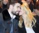 Shakira et le joueur de football Gerard Piqué le 17 novembre 2011 à Barcelone.