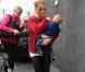 Hilary Duff et son fils Luca vont faire du shopping à West Hollywood, le 12 décembre 2012.