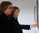  Charlotte Rampling et Jean-Michel Jarre : l'actrice et le musicien réunis pour le vernissage de l'exposition Charlotte Rampling, albums secrets à la Maison de la photographie de Lille, le 20 septembre 2012. 