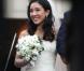 Mariage de Michelle Kwan et Clay Pell à l'eglise "First Unitarian" à Providence dans l'état du Rhode Island, le 19 janvier 2013.