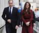  Le prince William et Kate Middleton, duc et duchesse de Cambridge, arrivant à la National Portrait Gallery de Londres le 11 janvier 2013 pour découvrir le portrait de Catherine par Paul Emsley. 