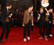 Les One Direction sur le tapis rouge des 14e NRJ Music Awards au Palais des Festivals à Cannes, le 26 janvier 2013