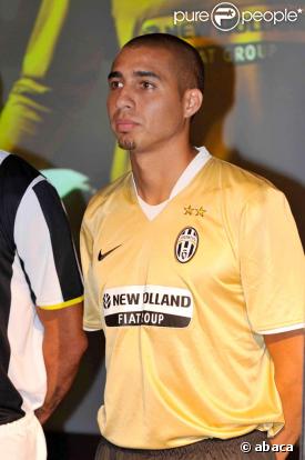 David Trezeguet à la présentation du nouveau maillot de la Juventus
