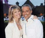 Linda Lacoste et son compagnon Bruno à la soirée ' Don't tell my booker'