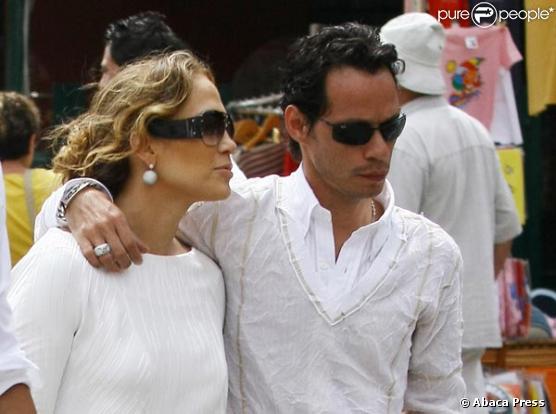 Jennifer Lopez et Marc Anthony en amoureux à Portofino