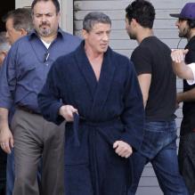 Sylvester Stallone de retour en boxeur pour le tournage de Grudge Match à la Nouvelle Orléans le 19 février 2013.