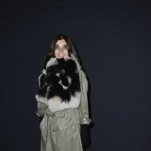 Carine Roitfeld à la soirée Sergio Rossi pendant la Fashion week de Milan, le 21 février 2013.