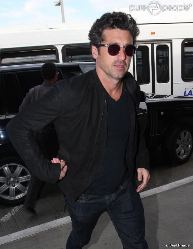Patrick Dempsey à l'aéroport de Los Angeles, le 16 novembre 2012.