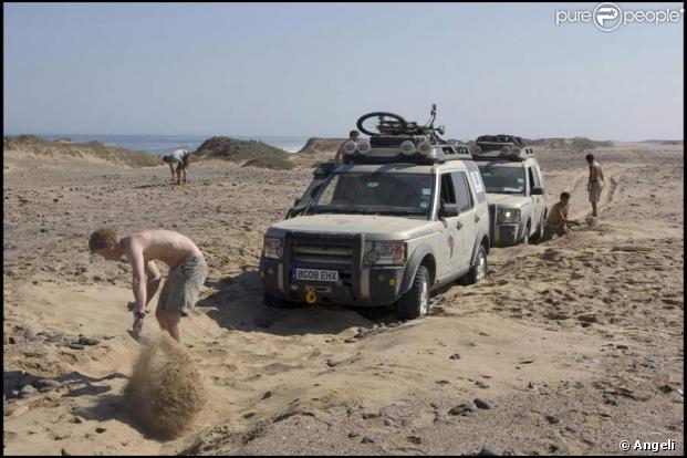 Le prince Harry en Namibie