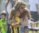 Britney Spears : Match de foot avec ses fils Jayden et Sean et Kevin Federline