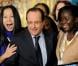 François Hollande bien entouré et Yamina Benguigui mobilisée pour les femmes