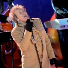 Rod Stewart en concert à New York, le 28 novembre 2012.