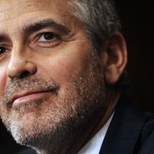 George Clooney engagé pour le Soudan à Washington, le 14 mars 2012.