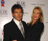Antonio Banderas et sa femme Melanie Griffith présentent le nouveau parfum Blue Seduction