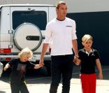 Gavin Rossdale : Sortie trampoline pour Kingston et Zuma