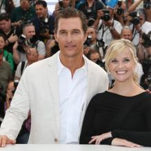 <p>Matthew McConaughey et Reese Witherspoon présentent Mud au Festival de Cannes 2012.</p>