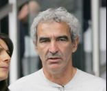 Estelle Denis et Raymond Domenech