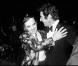 Charles Aznavour et Gilbert Bécaud à l'Olympia de Paris en 1972