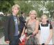 Sophie Davant et ses enfants Nicolas et Valentine en 2008 à Paris