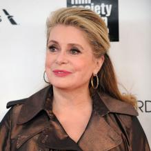 Catherine Deneuve lors du 40e anniversaire du Chaplin Award à New York, le 22 avril 2013.