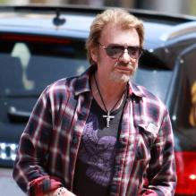 Johnny Hallyday à Beverly Hills, le 8 mai 2013.