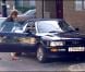 La princesse Diana dans Londres avec son Audi en 1994.