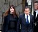 Nicolas Sarkozy et Carla Bruni le 6 mai 2012 à Paris.