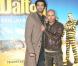 Ramzy Bedia et Eric Judor lors de la présentation des Dalton à Paris le 28 novembre 2004