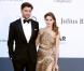 Olivia Palermo et Johannes Huebl au photocall de la soirée AmfAR's 20th Cinema Against AIDS à l'Eden Roc au Cap d'Antibes lors du 66e Festival du film de Cannes, le 23 mai 2013.